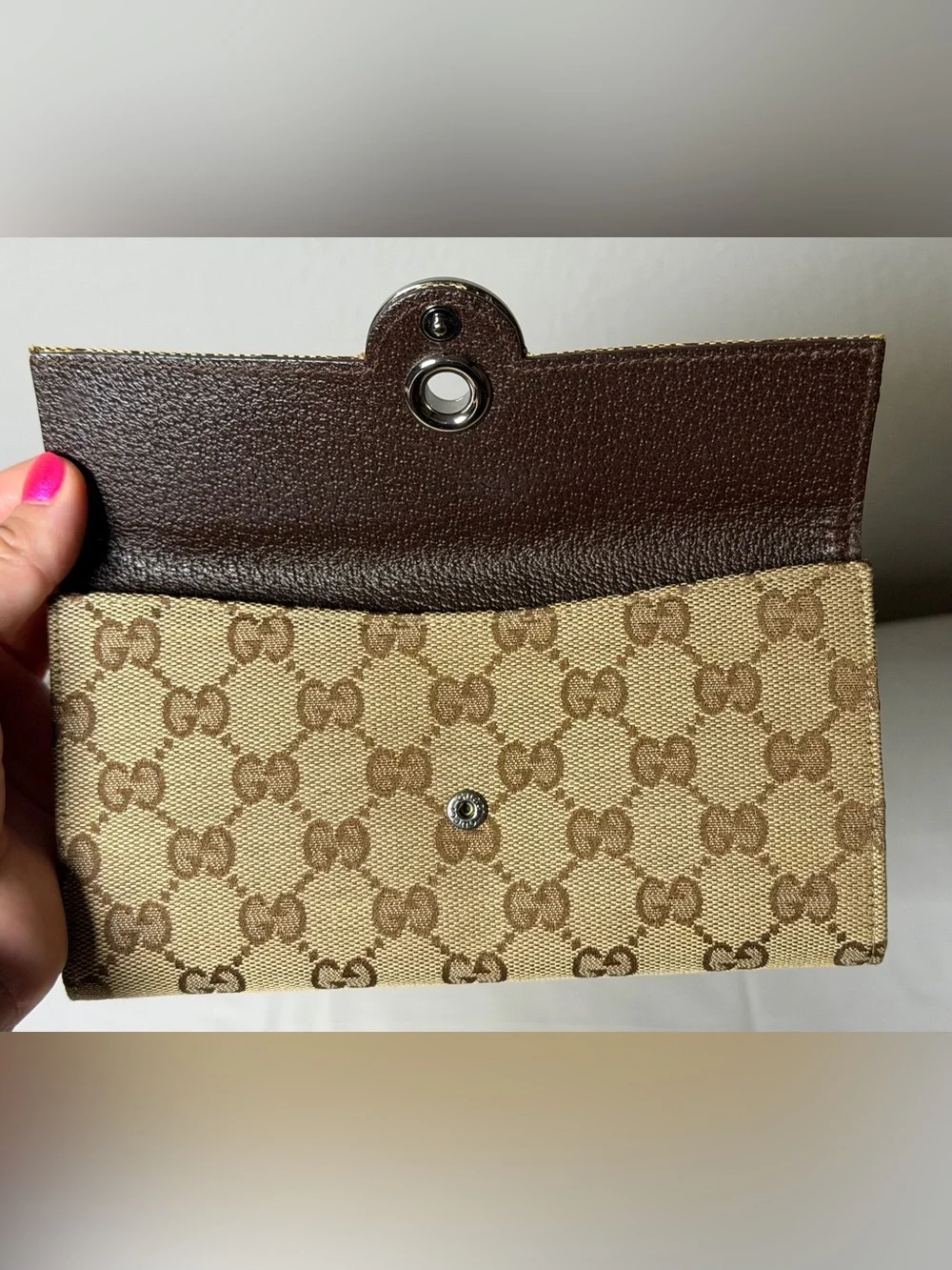 Gucci GG monogram eclipse continental wallet - Picture 9 of 16